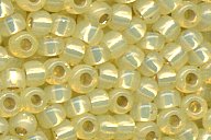 11-554 Dyed L/Daffodil Silver Lined Alabaster 11-554 Dyed L/Daffodil Silver Lined Alabaster